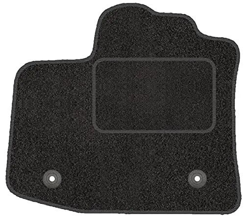Fahrer Fußmatte Velours Fahrerseite Fahrermatte für Dacia Lodgy (ab 2012)- 1-teilig - Passgenau