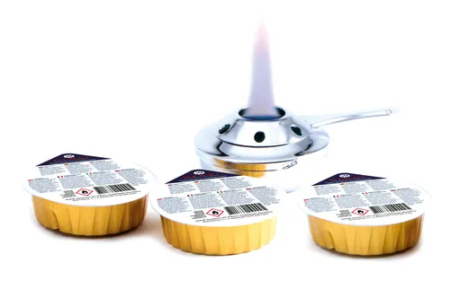 Bio Brennpaste 3er Set - Sicherheitsbrennpaste für Fondue & Raclette - Chafing Dishes - 3 x 80 g Brennpaste aus natürlichem Ethanol, ideal für Fondue und Rechaud mit bis zu 2 Stunden Brenndauer.