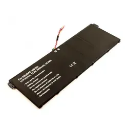 AccuCell Akku für Acer Aspire E3, E5, ES1, R3, R7, R13, V3, V5, ChromeBook 11, 13, 15 - 3Ah - Zuverlässiger Lithium-Polymer Akku für Acer Aspire-Modelle mit maximaler Kapazität. Ideal für lange Betriebszeiten und 100% kompatibel mit Original-Akkus. CE-zertifiziert für sichere Nutzung.