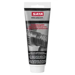 Sata Hochleistungsfett 100 ml silikonfrei - Festplattenpflege mit SATA Hochleistungspistolenfett, silikonfrei und ideal für alle beweglichen Teile der Lackierpistole für reibungsloses Arbeiten.