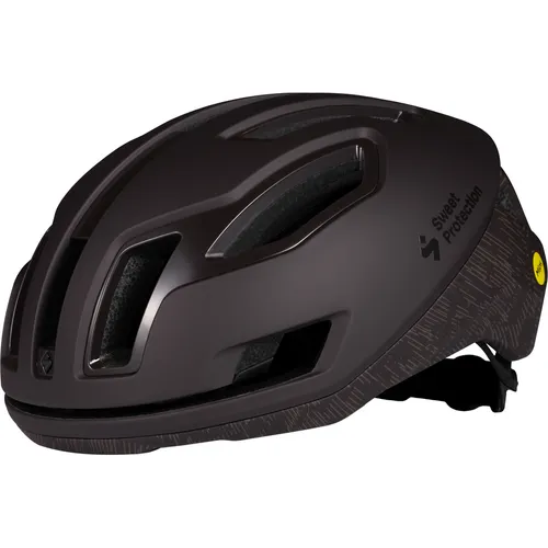 Sweet Protection Falconer 2Vi Mips Helm burnt brown (BRBWN) M-L - Der Falconer 2Vi Mips Helm vereint Sicherheit und Komfort für Rennradfahrer. Mit verbesserter Aerodynamik, 360-Grad-Passformsystem und STACC-Belüftung bleibt der Kopf kühl und bietet optimalen Schutz.
