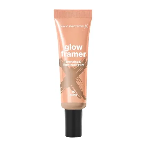 Max Factor Miracle Pure Glow Framer Bräunungsfluid 30 ml - Farbton 10 Sand - Max Factor Miracle Pure Glow Framer, 30 ml, für einen strahlenden Teint. Die Foundation sorgt für eine gleichmäßige Hautfarbe und deckt kleine Makel ab, ideal für jeden Make-up-Look.