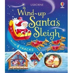 Wind-Up Santa's Sleigh von Fiona Watt (PRESALE 09.10.2025) - Activity Book für Kinder von 3-5 Jahren, mit interaktiven Elementen, die das Weihnachtsfest zum Leben erwecken.