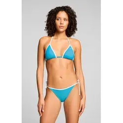 PUMA Triangel-Bikini-Top PUMA SWIM WOMEN TRIANGLE TOP, zum Binden, Neckholder blau L