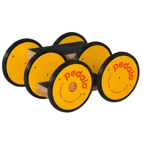 pedalo® Classic I Doppel - Der vielseitige Gleichgewichtstrainer - Gymnastik & Geschicklichkeit: Perfekt für Kinder und Erwachsene zur Verbesserung von Gleichgewicht, Koordination und Stabilität. Über 60 Jahre Erfahrung und Qualität Made in Germany.