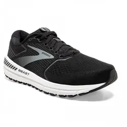 Brooks Beast '20 Herren Laufschuh BLACK/EBONY/GREY Laufschuh 44,5 EU