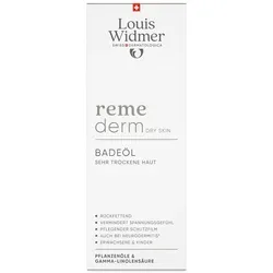 Louis Widmer remederm Badeöl unparfümiert