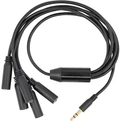 Shelly Splitter 1 zu 5 für DS18B20 Sensoren - Praktischer Shelly Splitter 1 zu 5 mit 3,5 mm Klinke. Ideal für die gleichzeitige Temperaturüberwachung mehrerer Sensoren in intelligenten Systemen. Plug-and-Play Lösung mit 21 cm Kabellänge.