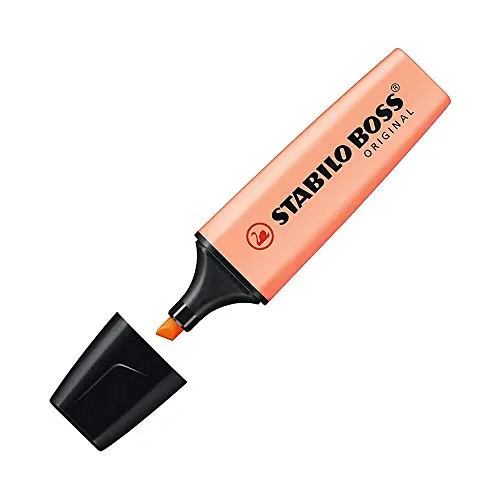 Stabilo Marcador fluorescente Boss melocoton pastel 70/126