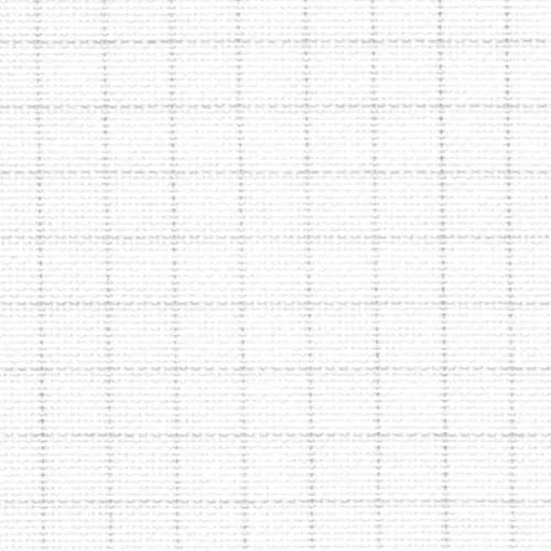 Easy Count Zweigart Aida-Stoff, Fadenzahl 18, 50 x 55 cm, abwaschbares Gitter