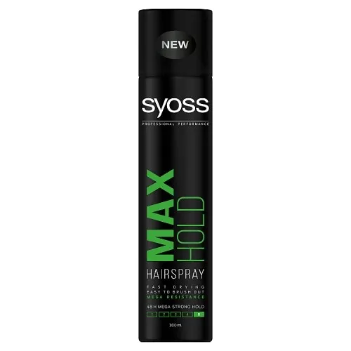 Max Hold Hairspray lakier do włosów w sprayu Mega Strong 300ml Syo 9000100590501