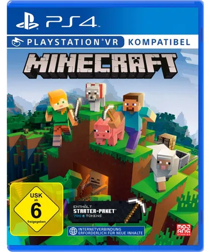 Minecraft - Playstation 4 Edition mit Starter-Paket