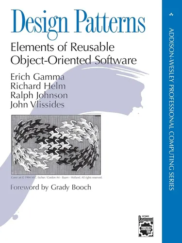 Design Muster Elemente – Wiederverwendbare Software Hardcover - Hardcover Buch über Entwurfsmuster in der Softwareentwicklung, geschrieben von Erich Gamma, ideal für Entwickler, die ihre Programmierkenntnisse verbessern möchten.