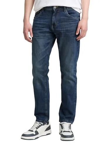 TOM TAILOR Herren Regular-fit-Jeans "JOSH", Gr. 36 - Modische Regular-fit-Jeans im Five-Pocket Style aus 98% Baumwolle und 2% Elasthan. Pflegeleicht und ideal für lässige Freizeitslooks.
