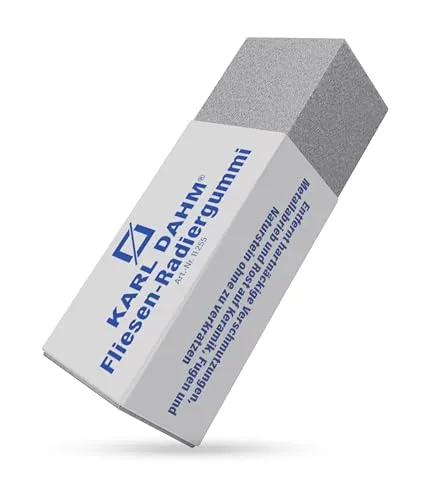 Karl Dahm® Fliesenradierer – Umweltfreundlicher Schmutzentferner für Fliesen & Naturstein - Haushaltswaren: Effektive, kratzfreie Reinigung ohne Chemikalien, ideal für umweltbewusste Haushalte und empfindliche Oberflächen.