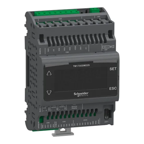 Schneider Electric TM173ODM22S SPS-Steuerung - SPS-Prozessor mit 4 analogen Ausgängen und 7 analogen Eingängen, ideal für kompakte Automatisierungslösungen in der Industrie.