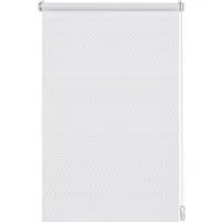 Gardinia Rollo Shaun – Blickdichtes Tageslicht-Rollo 45 x 160 cm - Praktisches Klemmrollo für alle Fenster, stufenlos verstellbar mit Kettenzug. Einfache Montage ohne Bohren, ideal für Fensterflügel von 3-25 mm Dicke. Elegantes Design mit dezentem Rautenmuster.