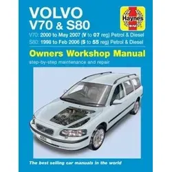 Volvo V70 / S80 Haynes Reparaturanleitung (98 - 07) - Umfassende Reparaturanleitung mit praktischen Schritt-für-Schritt-Anleitungen und klaren Bildern, ideal für Wartung und Fehlerbehebung von Volvo-Fahrzeugen.