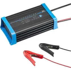 ECTIVE Multiload 20 Batterieladegerät - 20A, 12V, Automatisches 8-Stufen Ladegerät mit Erhaltungsladung - Fahrzeugbatterie-Ladegeräte mit IP65 Schutz, ideal für alle Batterietypen und ganzjährigen Einsatz im Freien. Überladeschutz und einfache Bedienung garantieren Sicherheit und Langlebigkeit.