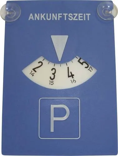 HP Autozubehör 19940 Parkscheibe 11cm x 15cm mit Saugnapf