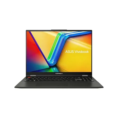 ASUS Vivobook S16 Flip | Convertible | 16" WUXGA Touch-Display | AMD Ryzen 7 7730U | RAM: 12GB | SSD: 1TB | beleuchtete Tastatur | Windows 11 Pro | Office 2024 Pro #mit Notebooktasche