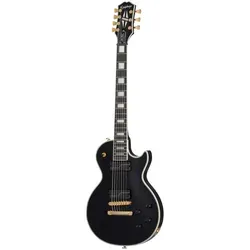 Epiphone Matt Heafy Les Paul Custom Origins 7-String E-Gitarre - 7-saitige E-Gitarre im eleganten Design, ausgestattet mit aktiven Fishman Pickups für vielseitige Klänge. Ideal für moderne Metal-Spieltechniken und hervorragendes Handling.