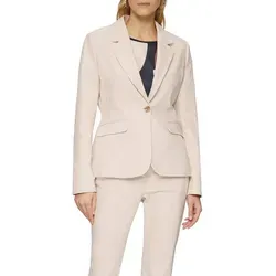 s.Oliver BLACK LABEL Jackenblazer mit Reverskragen rosa 44 - Funktionsjacke in SEPIA ROSE, atmungsaktiv und elastisch, ideal für einen lässigen Look mit elegantem Reverskragen.