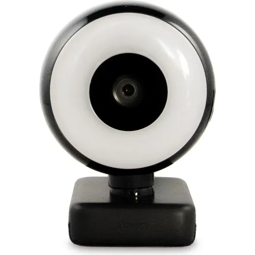WEMISS CM-A2 Stream Series with Ring Light Full HD Webcam with 1/3"-CMOS Sensor black