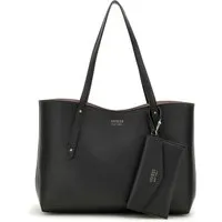GUESS Shopper Handtasche Brenton Black - Stylische Handtasche aus hochwertigem Material, ideal für jeden Anlass und bietet viel Platz für Ihre Essentials.