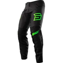 Shot Devo Army Motocross Hose, schwarz-grün, Größe 30 für Männer