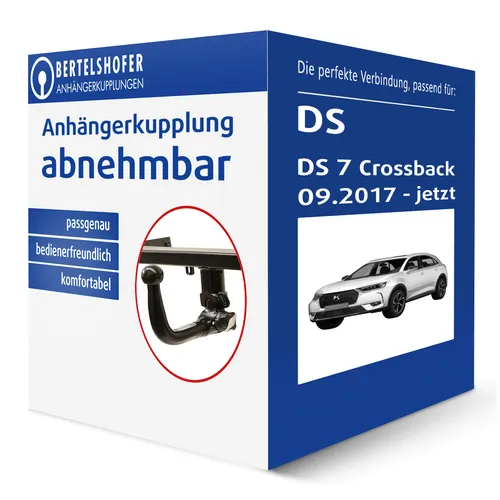 ACPS-ORIS Anhängerkupplung AK41 052-003 - Anhängerkupplung mit abnehmbarem Kugelkopf, hohe Anhängelast von 2.020 kg und einfache Montage in nur 1,5 Stunden – ideal für vielseitige Transporte.