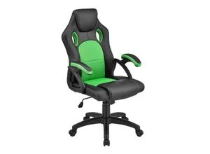 Juskys Racing Schreibtischstuhl Montreal - Bürostuhl mit verstellbarer Rückenlehne und ergonomischer Polsterung für optimalen Sitzkomfort während der Arbeit.