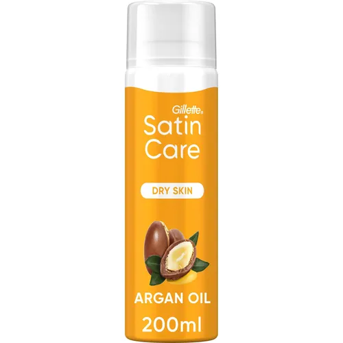 Gillette Satin Care Gel Arganöl Rasiergel 200 ml (200 ml, Rasiergel) (8700216957557)