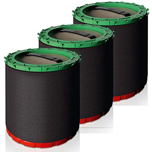 Unger Ersatzfilter HydroPower Ultra Harz Packs, 3 Stück für Reinwassersystem - Campingzubehör mit FloWater-Technologie 2.0 für effizienten Wasserstrom und bis zu 710 L Reinwasser pro Filter – ideal für schnelle und gründliche Reinigung.