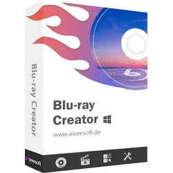 Aiseesoft Blu-ray Creator POA-11686-LIC - Brennsoftware zur Erstellung hochwertiger Blu-ray-Discs, ermöglicht das Brennen von Videos in bester Qualität und das Erstellen von ISO-Dateien für langfristige Archivierung.