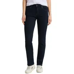 MUSTANG Damen Julia 0553-5574 Straight Jeans - Damen-Jeanshosen mit zwei aufgesetzten Taschen am Gesäß, Gürtelschlaufen und klassischem Design für einen lässigen Look.