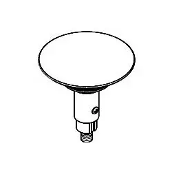 Hansgrohe 98363000 Stopfen für Push Open Ablaufgarnitur - Sonstige, hochwertiger Stopfen für eine zuverlässige Abdichtung und einfache Bedienung in Ihrem Badezimmer.