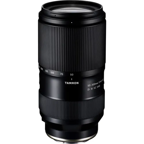TAMRON 50-300mm F 4.5-6.3 Di III VC VXD - Wetterfestes Sony E-Mount Objektiv mit Bildstabilisator und hervorragender Bildqualität