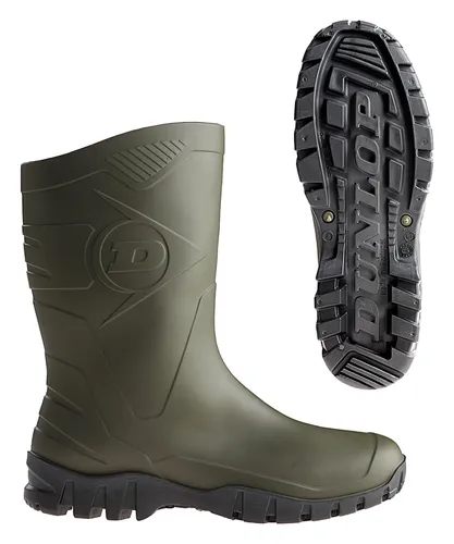 Dunlop Stiefel Dee Größe 37 grün - K580011/37 - Hochwertige Gummistiefel in Größe 37, ideal für nasse Witterung und Outdoor-Aktivitäten, rutschfeste Sohle für sicheren Halt.