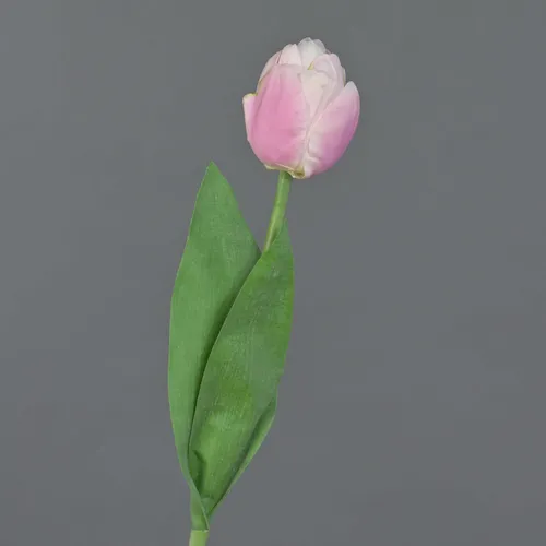artplants Künstliche Blume Tulpe Romana, rosa, 45cm, Ø 6cm