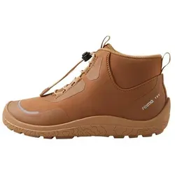 Reima Loikkii Barfußschuhe in Cinnamon Brown (1490) - Größe 40 - Wasserdichte Kinder-Wanderschuhe mit veganem Obermaterial, breitem Leisten für mehr Zehenfreiheit und elastischen Schnürungen für einfaches Anziehen. Ideal für kleine Abenteurer bei jedem Wetter!