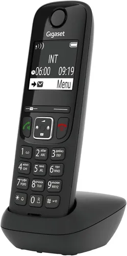 Gigaset AS690 HX Schnurloses Telefon mit großem Display - Festnetztelefon mit Freisprechfunktion und DECT-Technologie für kristallklare Gespräche, ideal für Zuhause oder Büro.