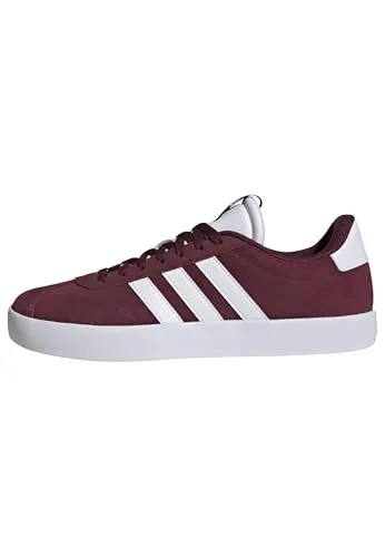 adidas Vl Court 3.0 Herren Sneaker - Herren-Sneaker in Shadow Red mit regulärer Passform, dämpfender Zwischensohle und vulkanisierter Gummiaußensohle für optimalen Komfort und Stil.