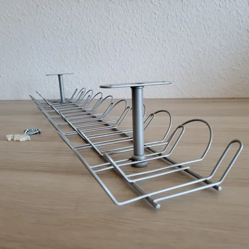 IKEA SIGNUM Kabelkanal Waagerecht Kabelorganisation Kabelsammelhalter Metal 70cm