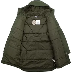 Puma Herren Jacke Hooded Padded Parka Winter antel Größe M - Grün - M