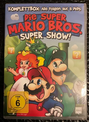 Die Super Mario Bros. Super Show! - Serien Komplettbox [8 DVDs] * SEALED *