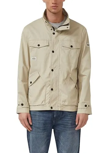 s.Oliver Baumwolljacke mit Twill-Struktur - Moderne Baumwolljacke mit aufgesetzten Taschen und Stehkragen. Ideal für stilvolle Outfits, hochwertiger Twill-Mix und praktische Innentasche.