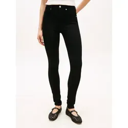 Tommy Hilfiger Skinny-Fit-Jeans DNM BLACK COMO SKINNY RW schwarz 33 - Stylische Skinny-Fit-Jeans aus einer bequemen Baumwollmischung, ideal für den lässigen Look. Mit Stretchanteil für perfekten Sitz und Bewegungsfreiheit.