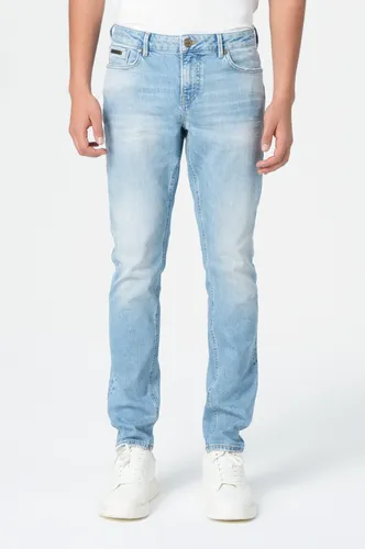 M.O.D Miracle of Denim Marcel Slim Jeans Herren Depend Blue - Moderne Marcel Herren Slim Fit Jeans in Depend Blau – ideal für stilvolle Alltagslooks. Der hochwertige Materialmix bietet Tragekomfort und Formstabilität, während die zeitgemäße Passform für eine schmeichelnde Silhouette sorgt.