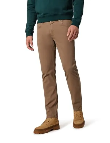 Pioneer Authentic Jeans RANDO Megaflex 5-Pocket-Jeans - Jeans in Hellbraun aus Megaflex Struktur Baumwolle, bietet hohen Tragekomfort und perfekte Passform für jeden Anlass.
